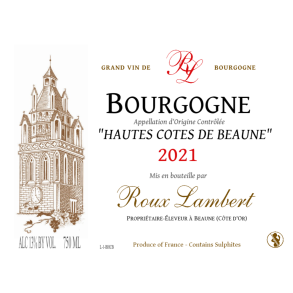 Bourgogne Hautes Ctes de Beaune (2022) Roux Lambert