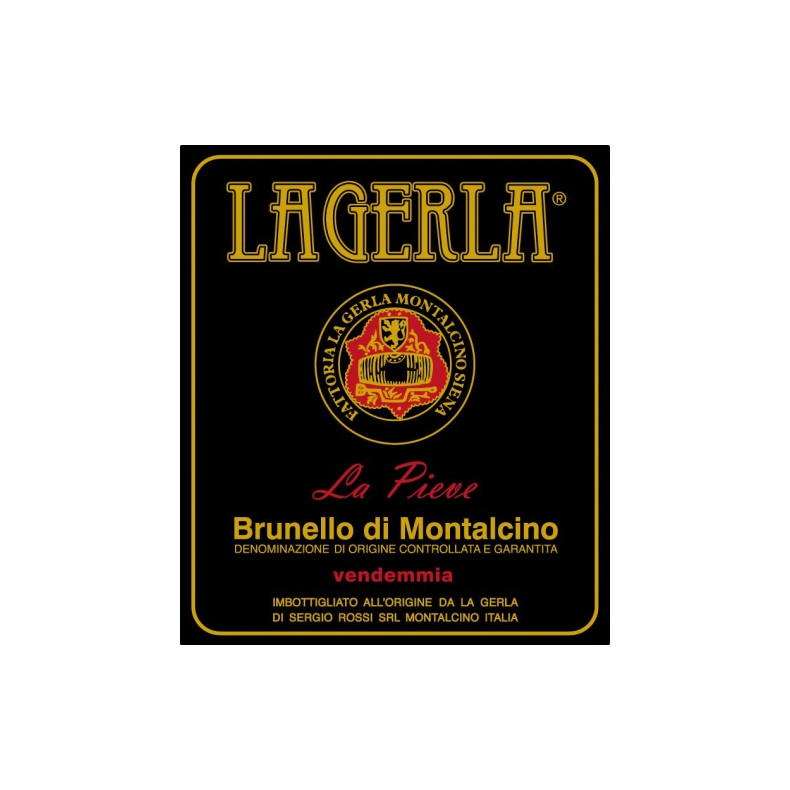 Brunello di Montalcino Docg, La Pieve (2019) Lagerla