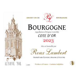 Bourgogne Cte d'Or (2023) Roux Lambert