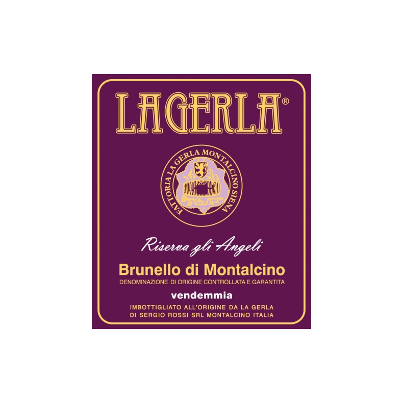 Brunello di Montalcino Riserva Gli Angeli (2019) Lagerla
