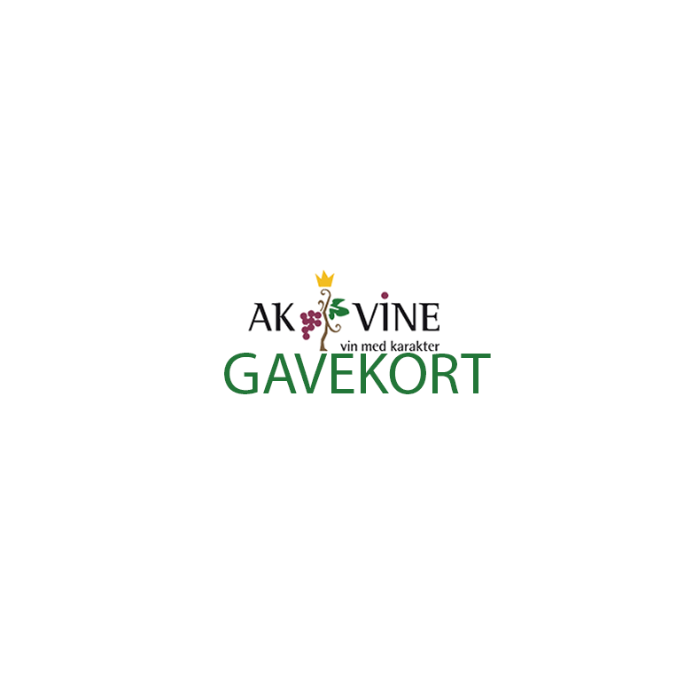 Gavekort 200 kr. AK's Vine Delight